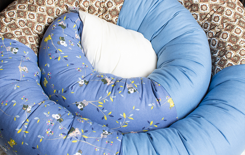 Sovorm, sovdjur som används som spjälsängsskydd och en mysig sovkompis