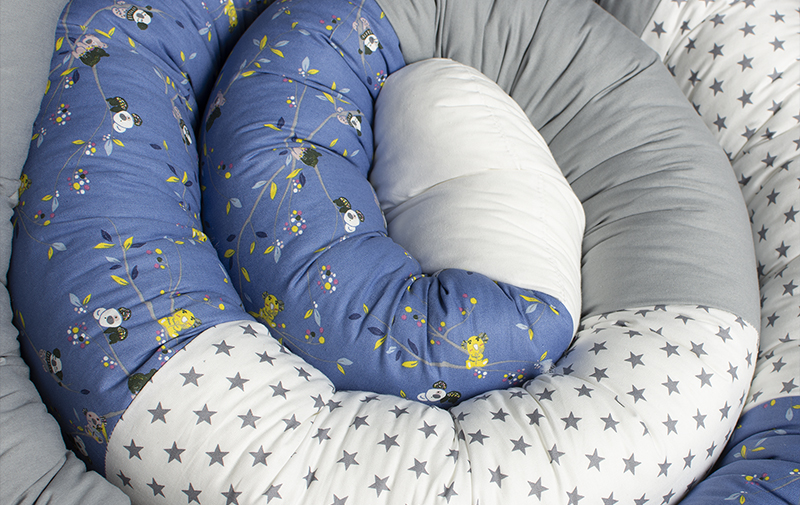 Sovorm, sovdjur som används som spjälsängsskydd och en mysig sovkompis