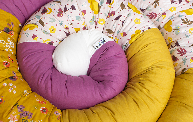 Sovorm, sovdjur som används som spjälsängsskydd och en mysig sovkompis