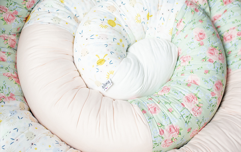 Sovorm, sovdjur som används som spjälsängsskydd och en mysig sovkompis