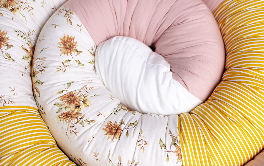 Sovorm, sovdjur som används som spjälsängsskydd och en mysig sovkompis