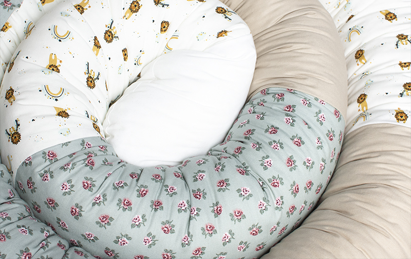 Sovorm, sovdjur som används som spjälsängsskydd och en mysig sovkompis