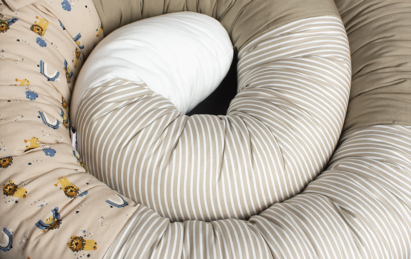 Sovorm, sovdjur som används som spjälsängsskydd och en mysig sovkompis